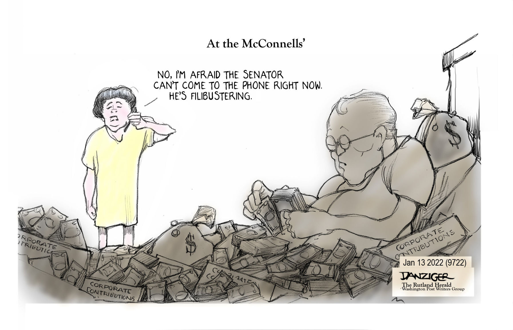 Jeff Danziger cartoon